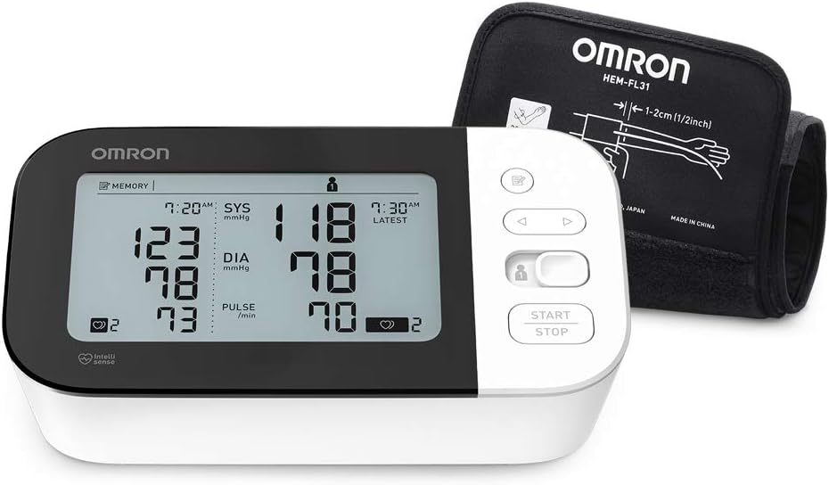 Omron Wireless Upper Arm Blood Pressure Monitor, 7 Series