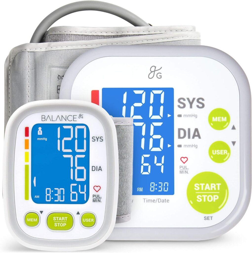 Greater Goods Blood Pressure Monitor Kit for Home and On-The-Go