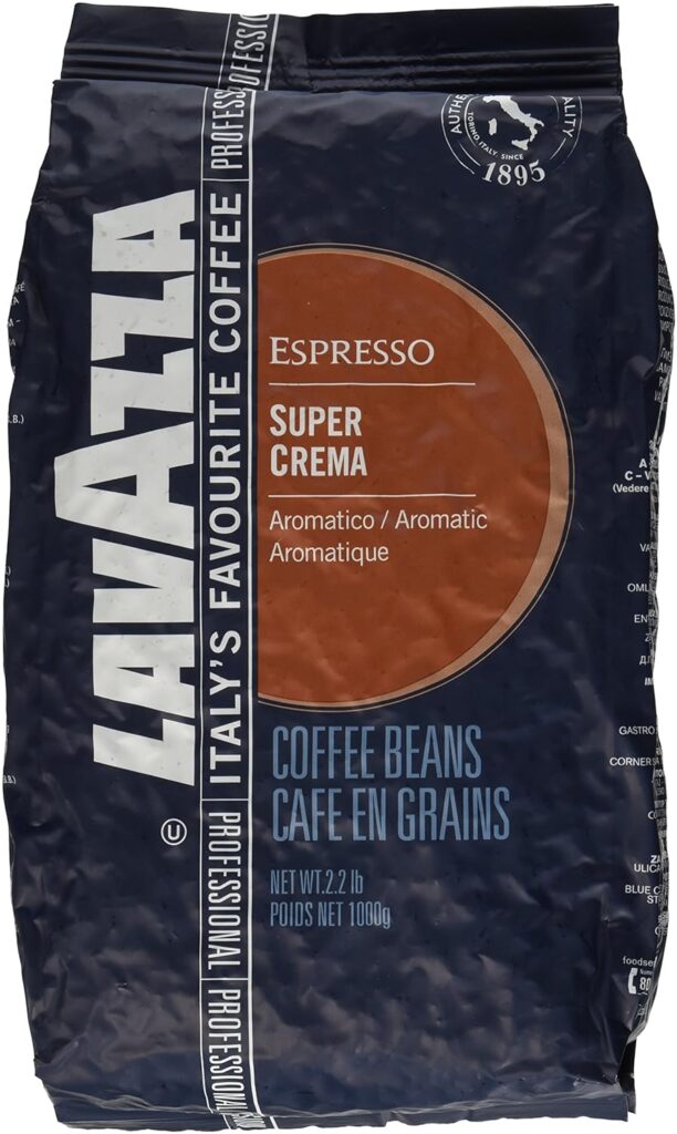 Lavazza 4202A 2.2 Pound Super Crema Espresso Whole Bean