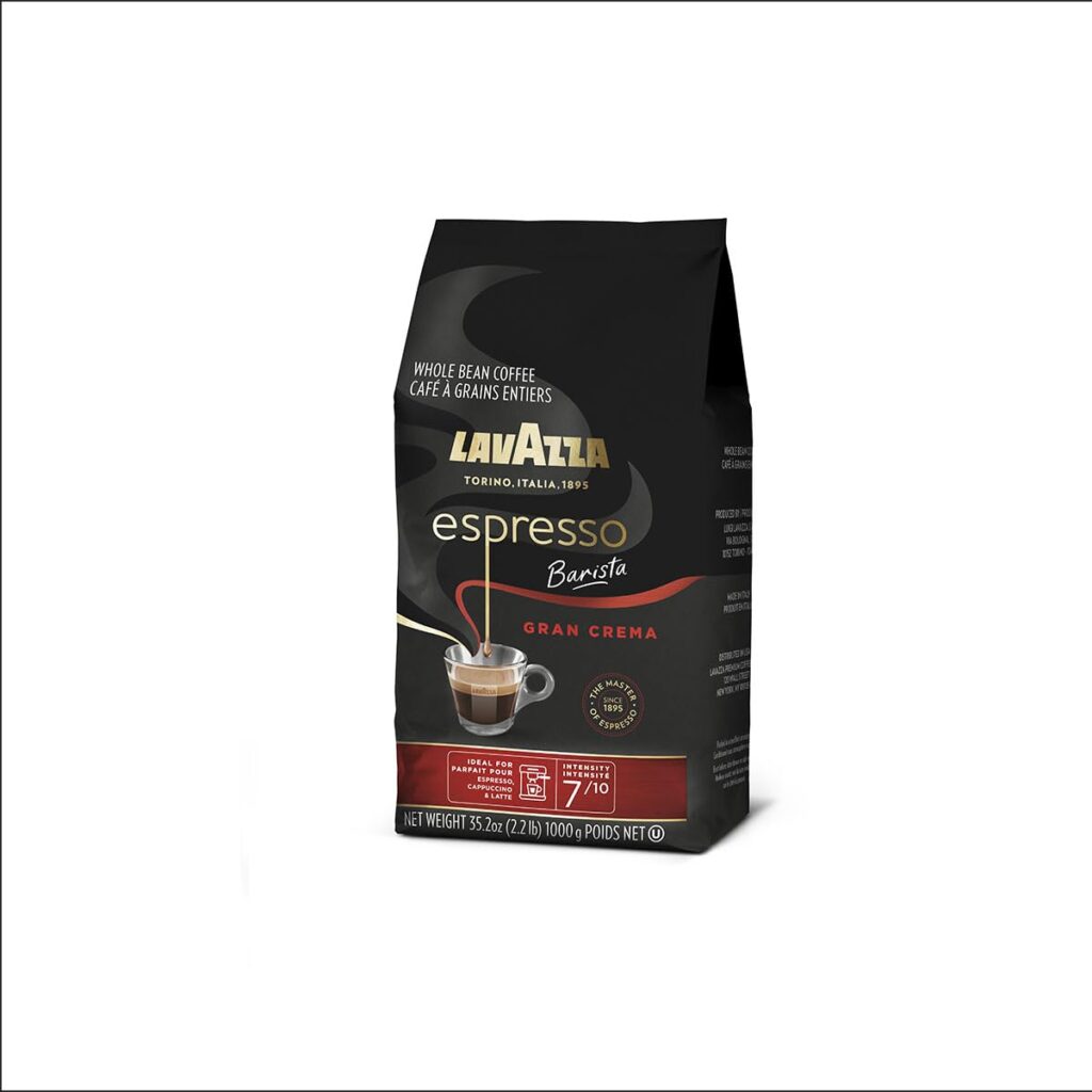 Lavazza Espresso Barista Gran Crema Whole Bean Coffee Blend, Medium Espresso Roast, Oz Bag (Packaging May Vary) - 2.2 LB, 35.2 Ounce